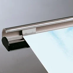 Expositores Para Tiendas|Ayudas Y Herramientas De Decoración>DecoWoerner Regleta De Sujeción, Longitud 100 Cm plata