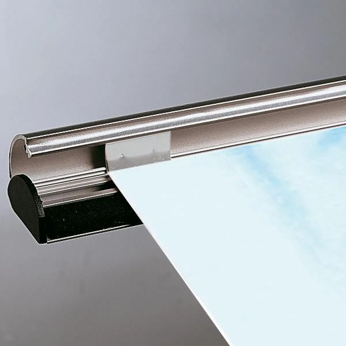 Expositores Para Tiendas|Ayudas Y Herramientas De Decoración>DecoWoerner Regleta De Sujeción, Longitud 100 Cm plata
