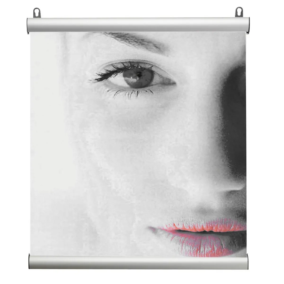 Expositores Para Tiendas|Ayudas Y Herramientas De Decoración>DecoWoerner Regleta De Sujeción, Longitud 120 Cm plata