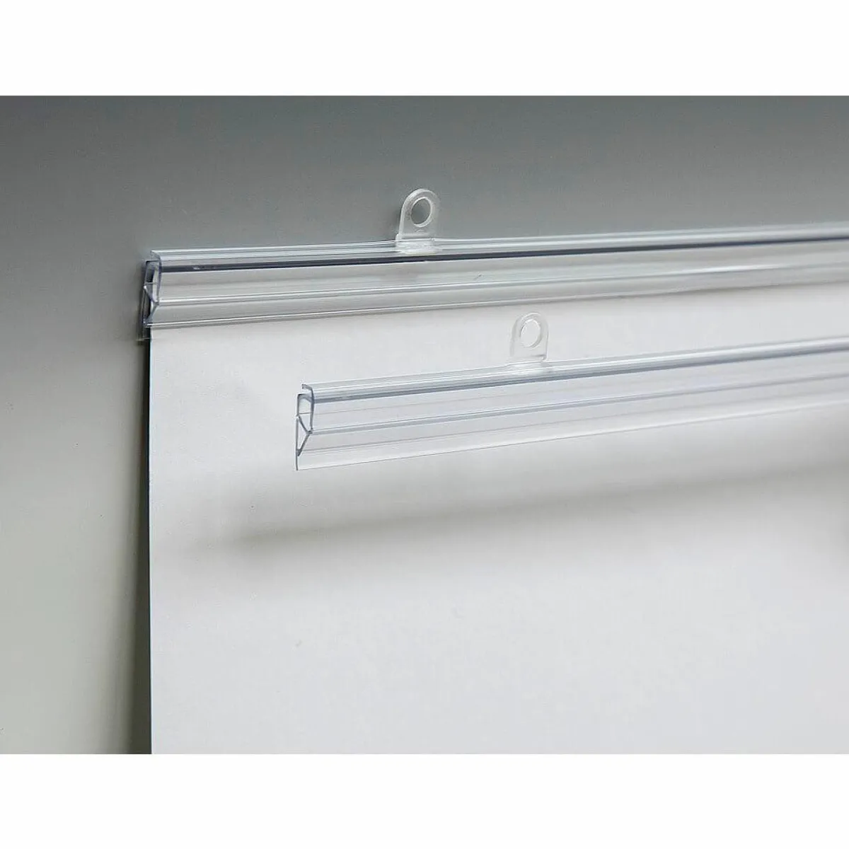 Expositores Para Tiendas|Ayudas Y Herramientas De Decoración>DecoWoerner Regletas De Sujeción, , Longitud 100 Cm transparente