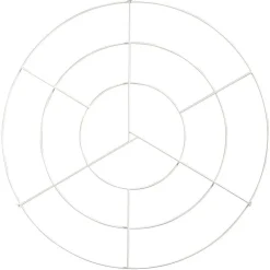 Ayudas Y Herramientas De Decoración>DecoWoerner Rejilla Para El Techo Anular Blanca Ø 100 Cm blanco