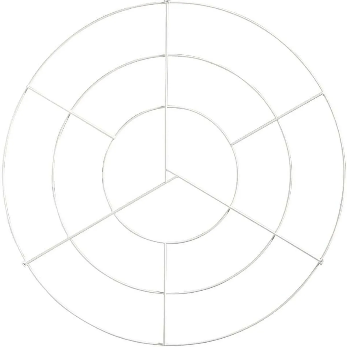 Ayudas Y Herramientas De Decoración>DecoWoerner Rejilla Para El Techo Anular Blanca Ø 100 Cm blanco