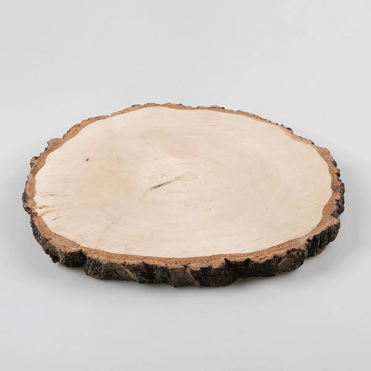 Decoración Natural>DecoWoerner Rodaja Decorativa De Madera De Abedul De Unos 30 Cm De Diámetro Madera natural