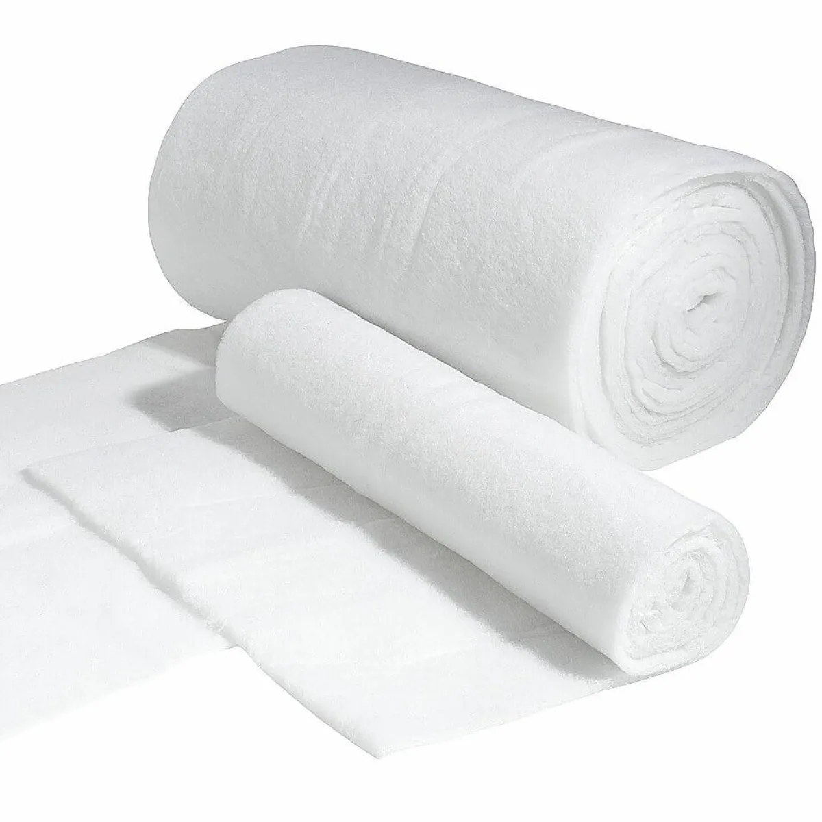 Decoración De Invierno>DecoWoerner Rollo De Nieve De Material Textil No Tejido 30 M, Poco Inflamable B1 blanco