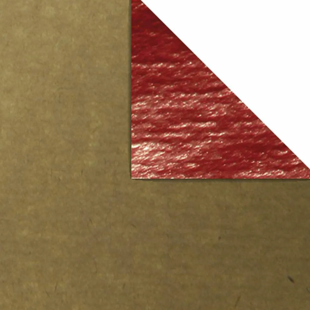 Papel De Regalo>DecoWoerner Rollo De Papel De Regalo 70 Cm, 50 M, Metálico rojo