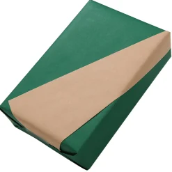 Papel De Regalo|Go Green - Envoltorio Para Regalo Ecológico>DecoWoerner Rollo De Papel, Reciclado 50m, Mar verde