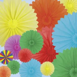 Decoración Temática|Decoración De Verano>DecoWoerner Rosetón De Papel Ignífugo 60 Cm Ø violeta