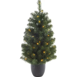 Luces De Navidad|Coronas De Navidad>DecoWoerner Set Completo De Decoración Navideña LED verde