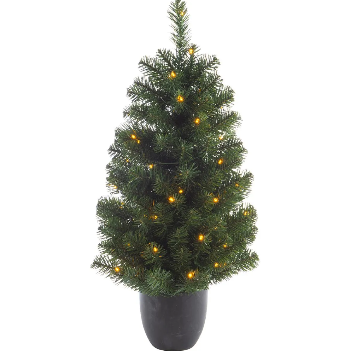 Luces De Navidad|Coronas De Navidad>DecoWoerner Set Completo De Decoración Navideña LED verde