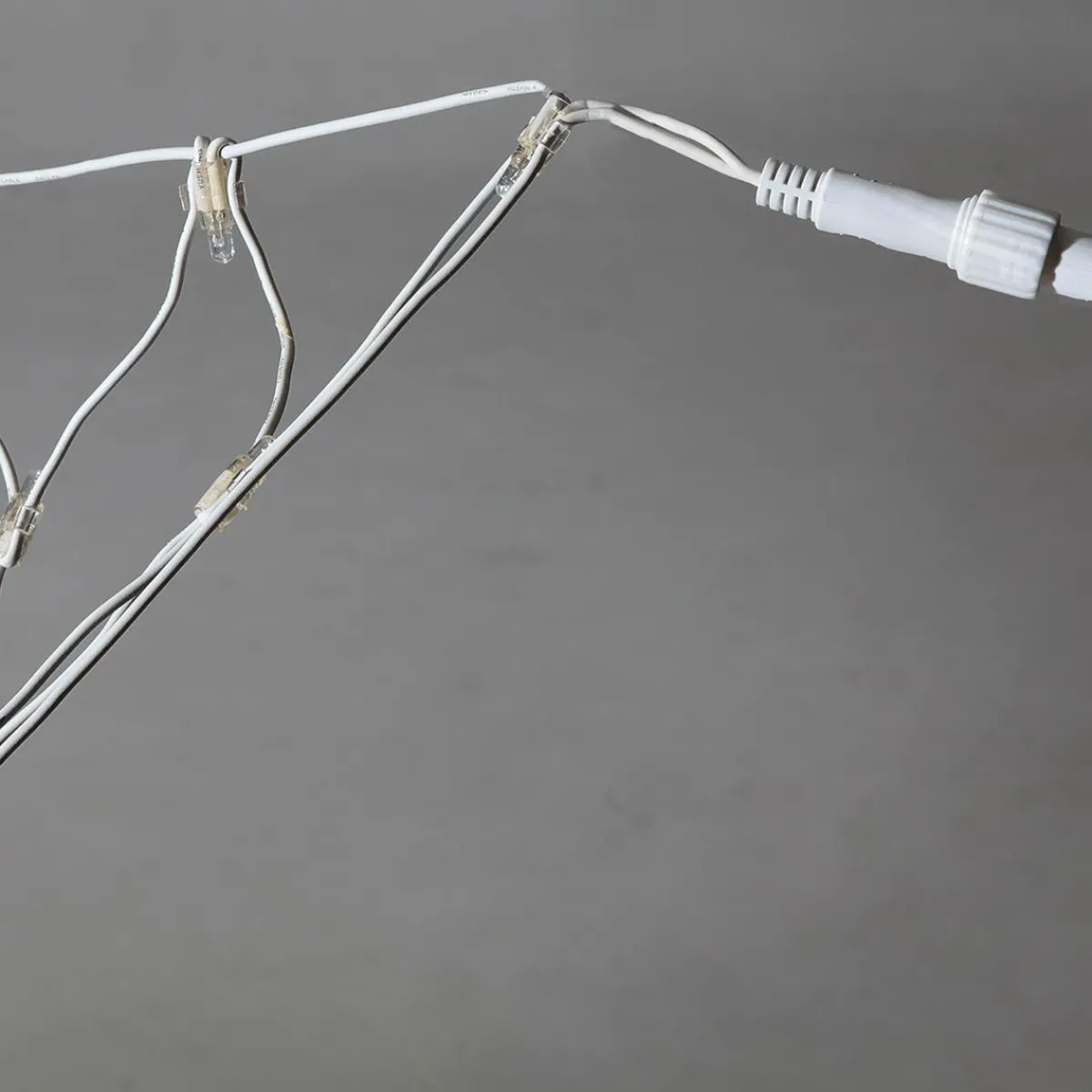 Luces De Navidad>DecoWoerner Sistema De Red De Luces Para Exteriores, Luz LED Blanca, Cable , 250 X 120 Cm blanco