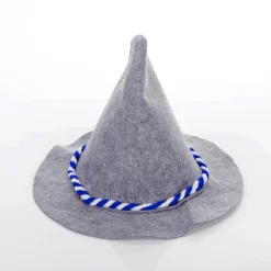 Decoración Temática>DecoWoerner Sombrero Seppel De Fieltro Oktoberfest 44 X 34 Cm Con Cordón Gris