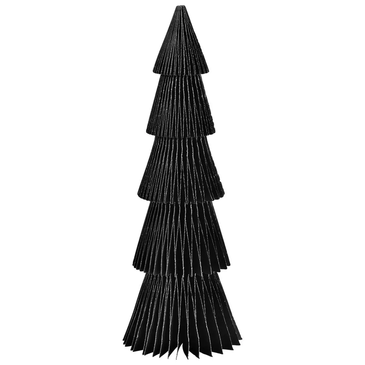Decoración De Invierno|Árboles De Mesa Y Ramas De Abeto>DecoWoerner Soporte De Papel Para árbol De Navidad 30 Cm negro