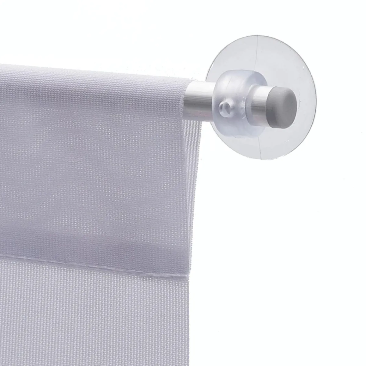 Accesorios>DecoWoerner Soporte De Superficie De Cristal Para Banner 104 Cm plata