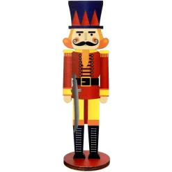 Decoración De Invierno|Figuras De Navidad>DecoWoerner Soporte Decorativo De Madera Cascanueces multicolor