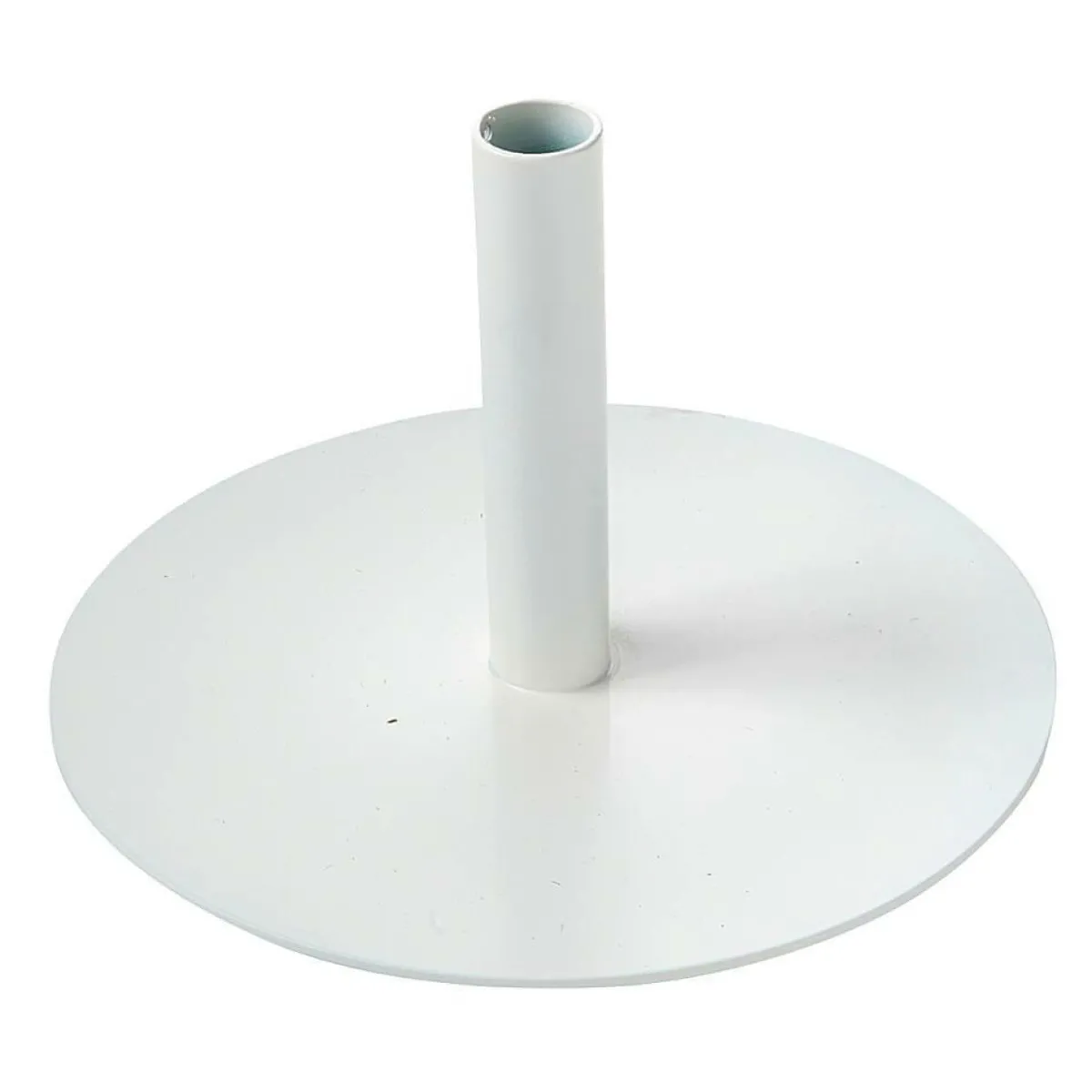 Decoración Natural|Macetas Y Artículos De Decoración>DecoWoerner Soporte Metálico 1 Recipiente, 15 Cm De Altura, Blanco plata