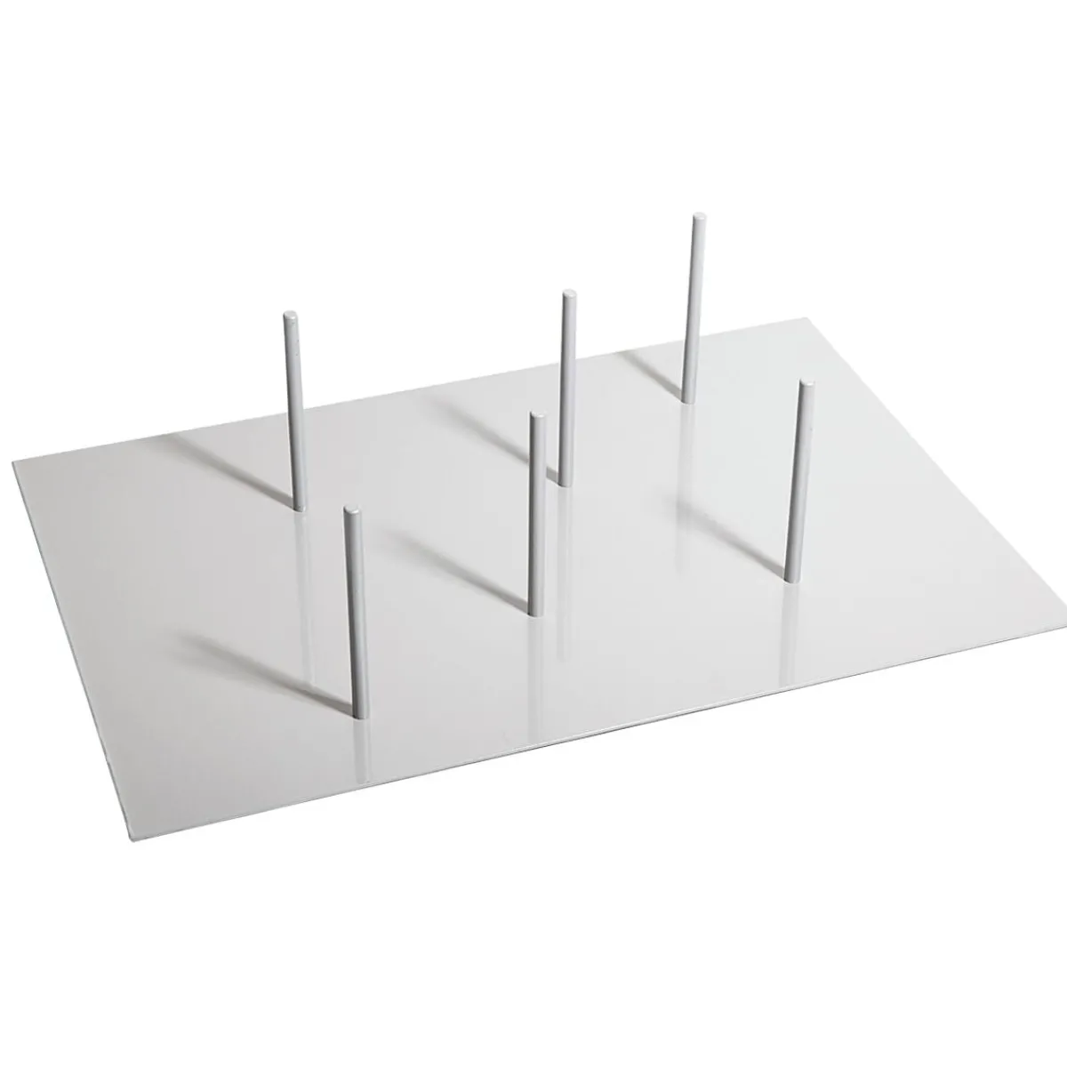 Decoración Natural|Macetas Y Artículos De Decoración>DecoWoerner Soporte Metálico, Altura: 14,5 Cm plata