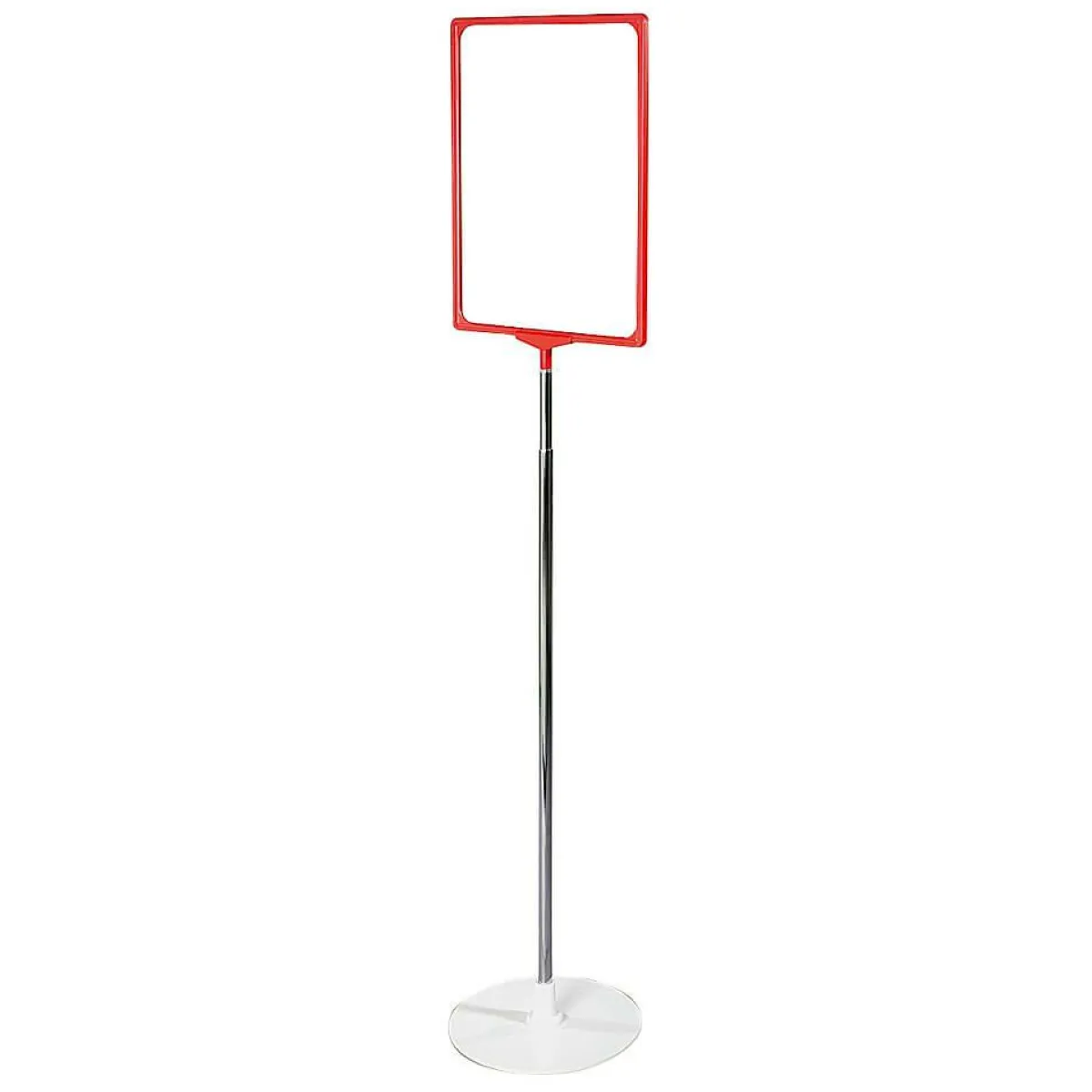Carteles Y Señalización>DecoWoerner Soporte Para Carteles De Suelo DIN A3, Marco rojo