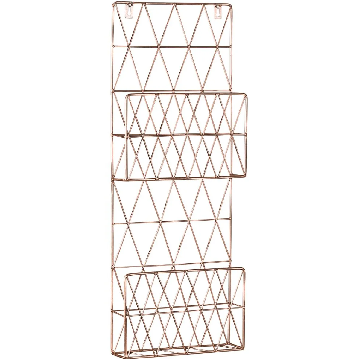 Expositores Para Tiendas>DecoWoerner Soporte Para Folletos 71 X 27 Cm oro