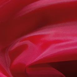 Telas>DecoWoerner Tafetán De Seda Navideño, Anchura: 150 Cm rojo