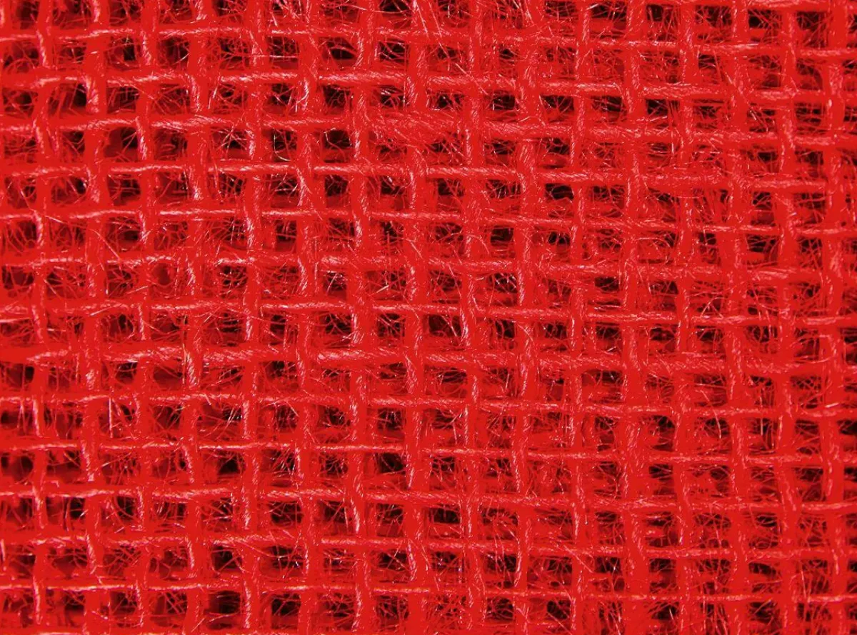 Telas|Decoración De Otoño>DecoWoerner Tapete De Mesa De Arpillera , Anchura 30 Cm, 10 M rojo
