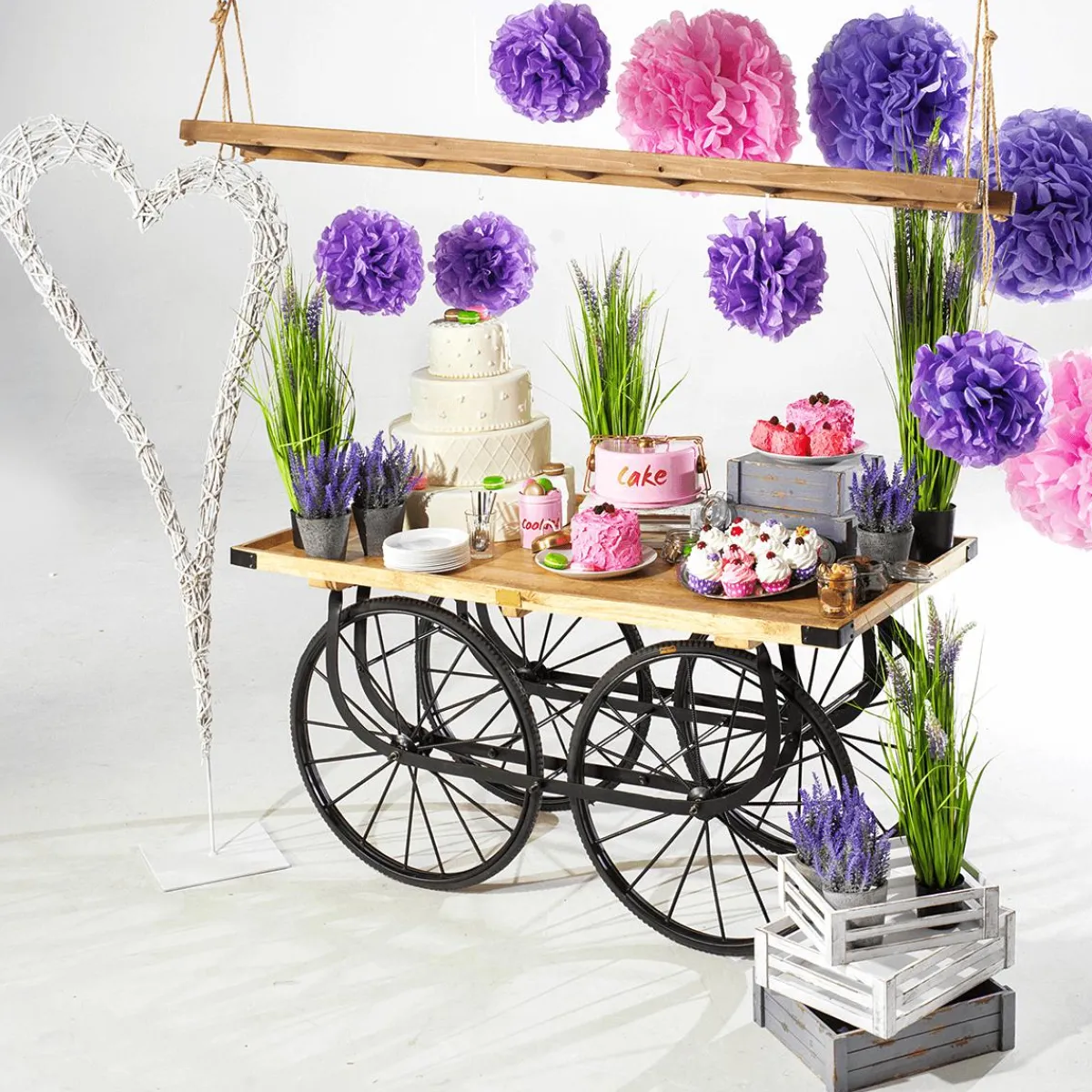 Pan Y Pastel>DecoWoerner Tarta De Boda blanco