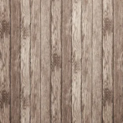 Telas>DecoWoerner Tejido Decorativo "Muro De Listones De Madera", Anchura 140 Cm, Beige