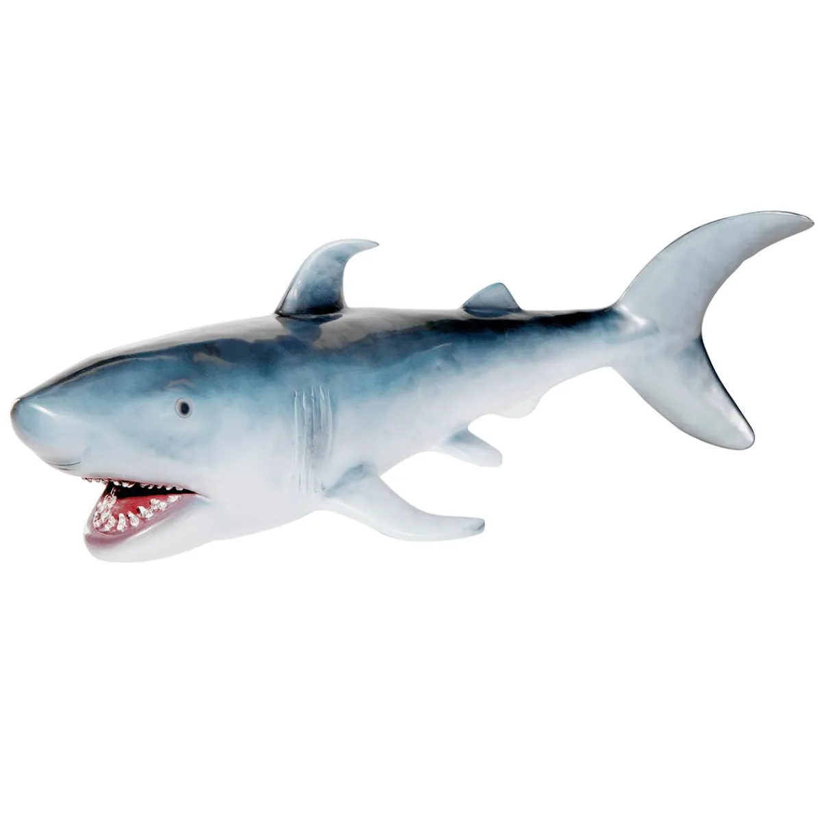 Decoración De Animales>DecoWoerner Tiburón Deco 135 Cm, Plata-gris azul