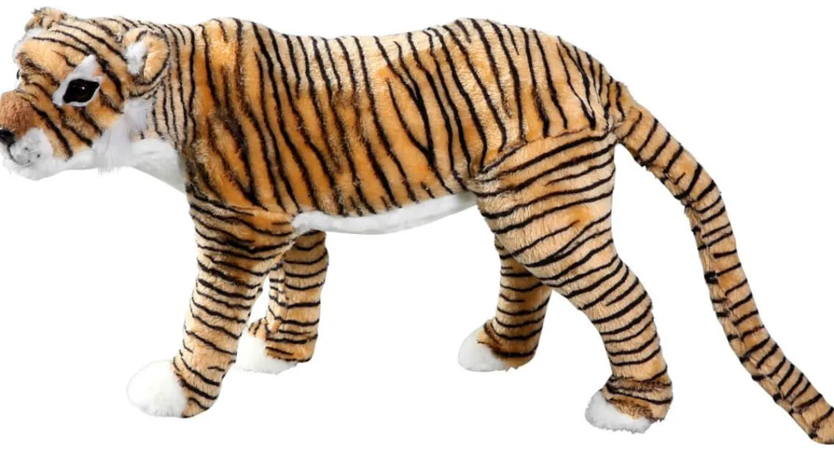 Decoración De Animales>DecoWoerner Tigre Decorativo 28 X 46 Cm marrón