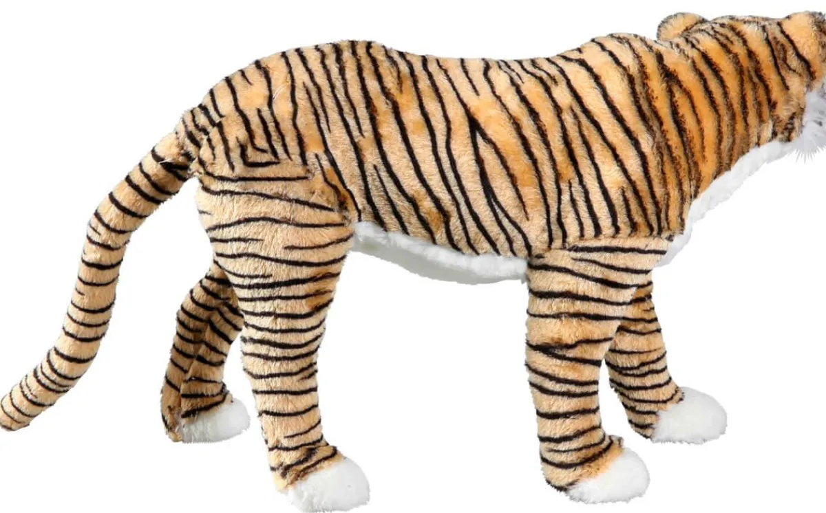 Decoración De Animales>DecoWoerner Tigre Decorativo 28 X 46 Cm marrón