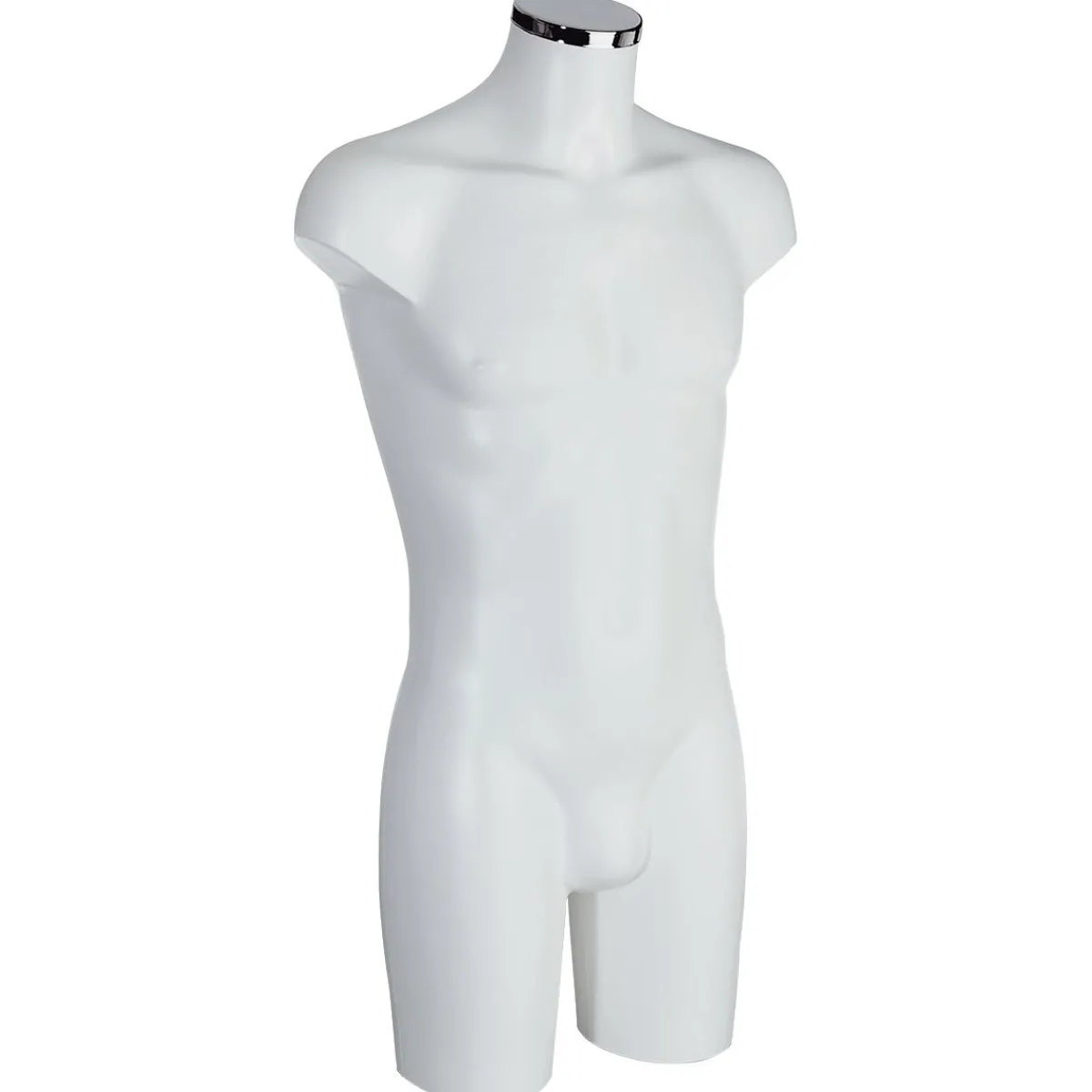 Maniquíes>DecoWoerner Torso De Plástico Mr 88 Cm Perla blanco