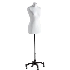 Maniquíes|Ayudas Y Herramientas De Decoración>DecoWoerner Torso Femenino De Corcho , 72 Cm blanco