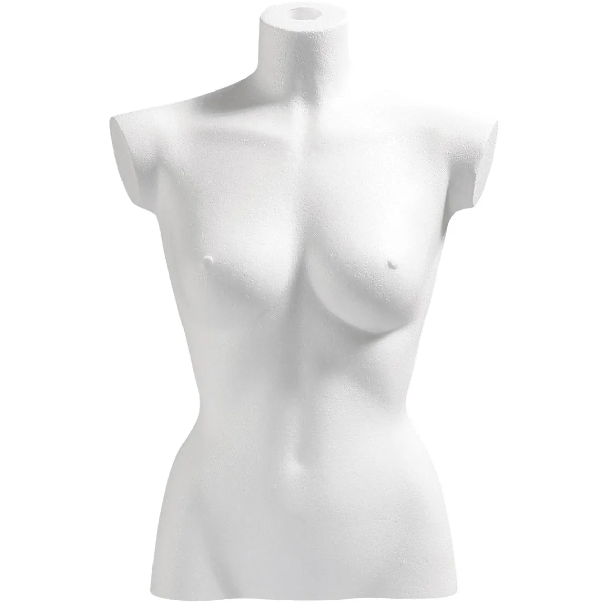 Maniquíes|Ayudas Y Herramientas De Decoración>DecoWoerner Torso Femenino De Corcho , 63 Cm blanco