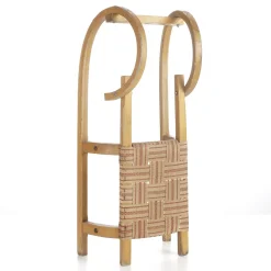 Decoración Natural|Decoración Temática>DecoWoerner Trineo De "cuernos" Auténtico, Longitud: 100 Cm marrón
