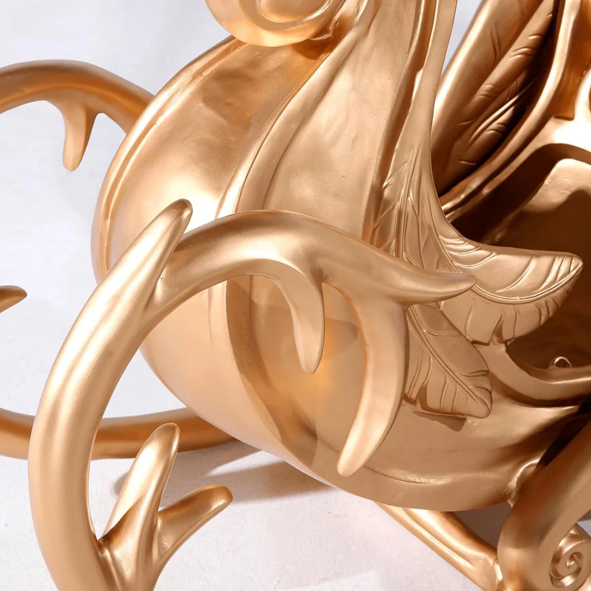 Decoración Navideña Xxl>DecoWoerner Trineo "Phantasia" 180 Cm Largo, oro