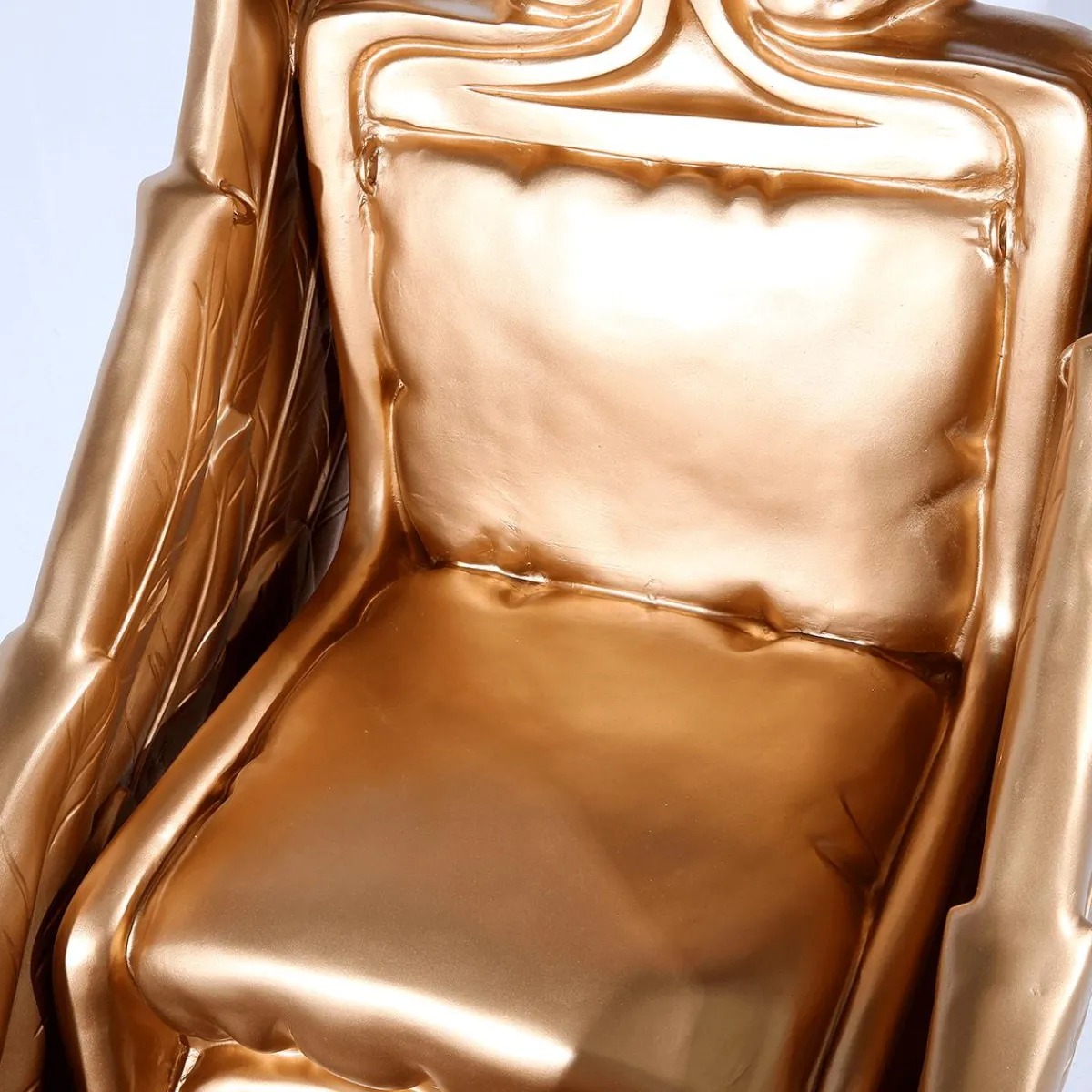 Decoración Navideña Xxl>DecoWoerner Trineo "Phantasia" 180 Cm Largo, oro