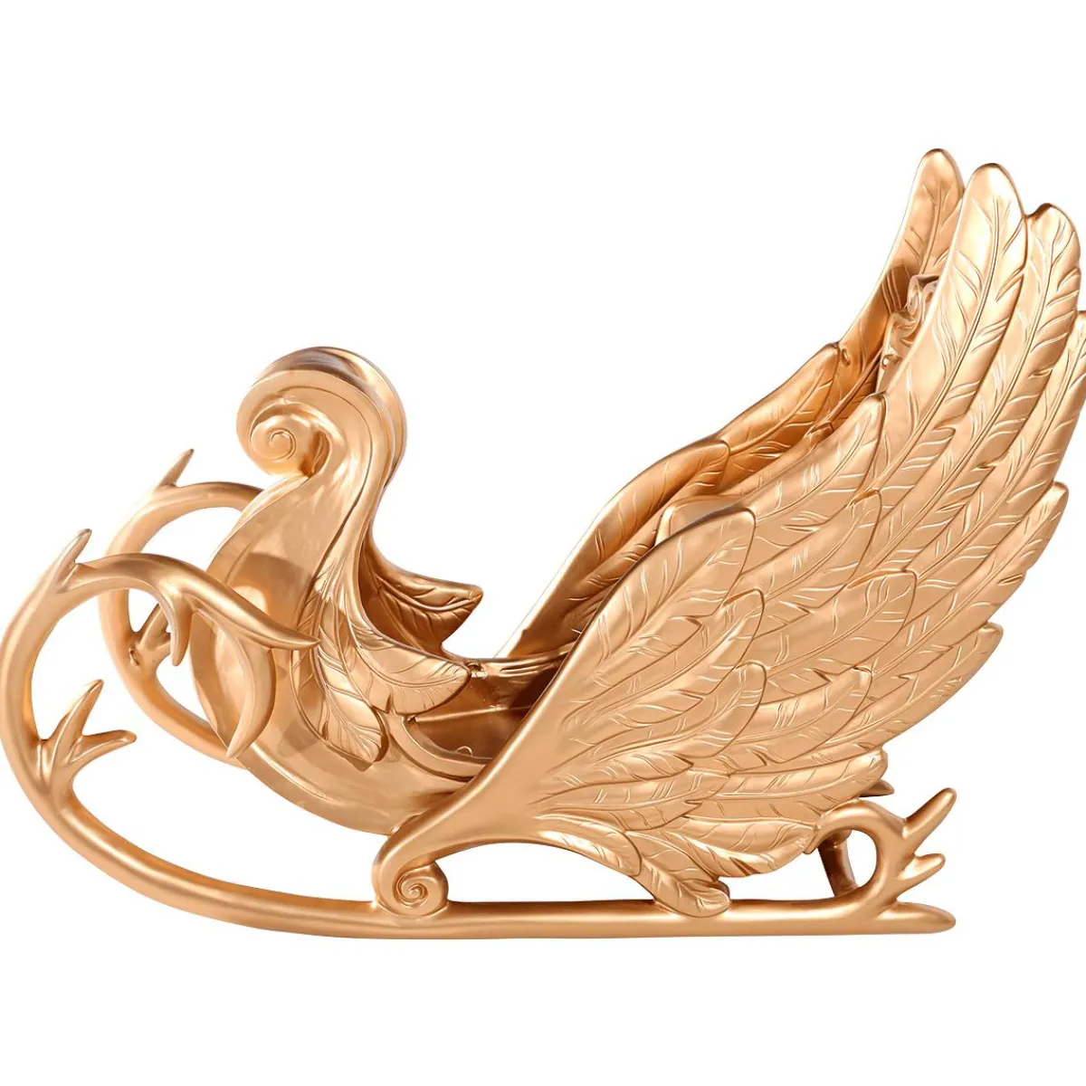 Decoración Navideña Xxl>DecoWoerner Trineo "Phantasia" 180 Cm Largo, oro