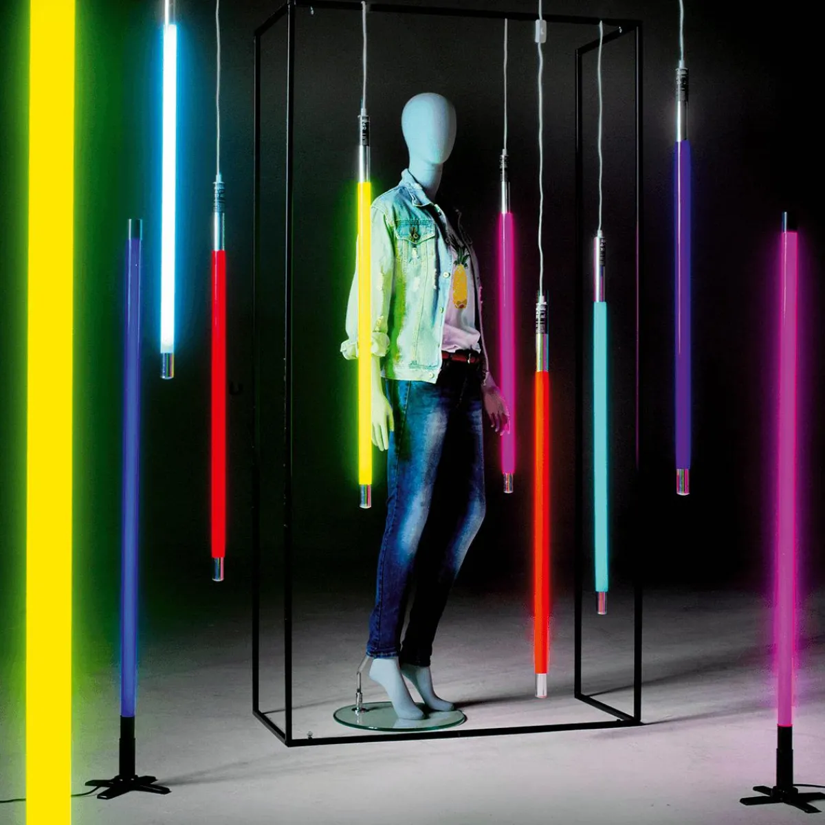 Luz Decorativa>DecoWoerner Tubo De Neón 105 Cm, verde