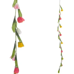 Guirnaldas Y Vides|Flores Artificiales>DecoWoerner Tulipán Artificial De Colores 180 Cm multicolor