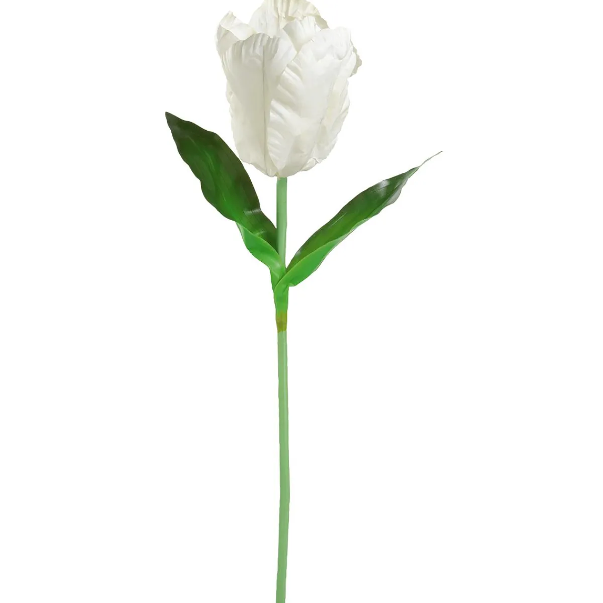 Decoración De Primavera|Flores Artificiales>DecoWoerner Tulipán Gigante Artificial , 140 Cm blanco