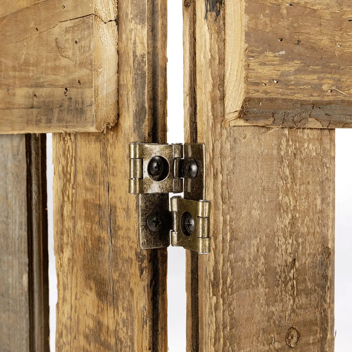 Expositores Para Tiendas|Decoración Natural>DecoWoerner Valla De Piquetes De Madera 120x150 Cm Madera natural