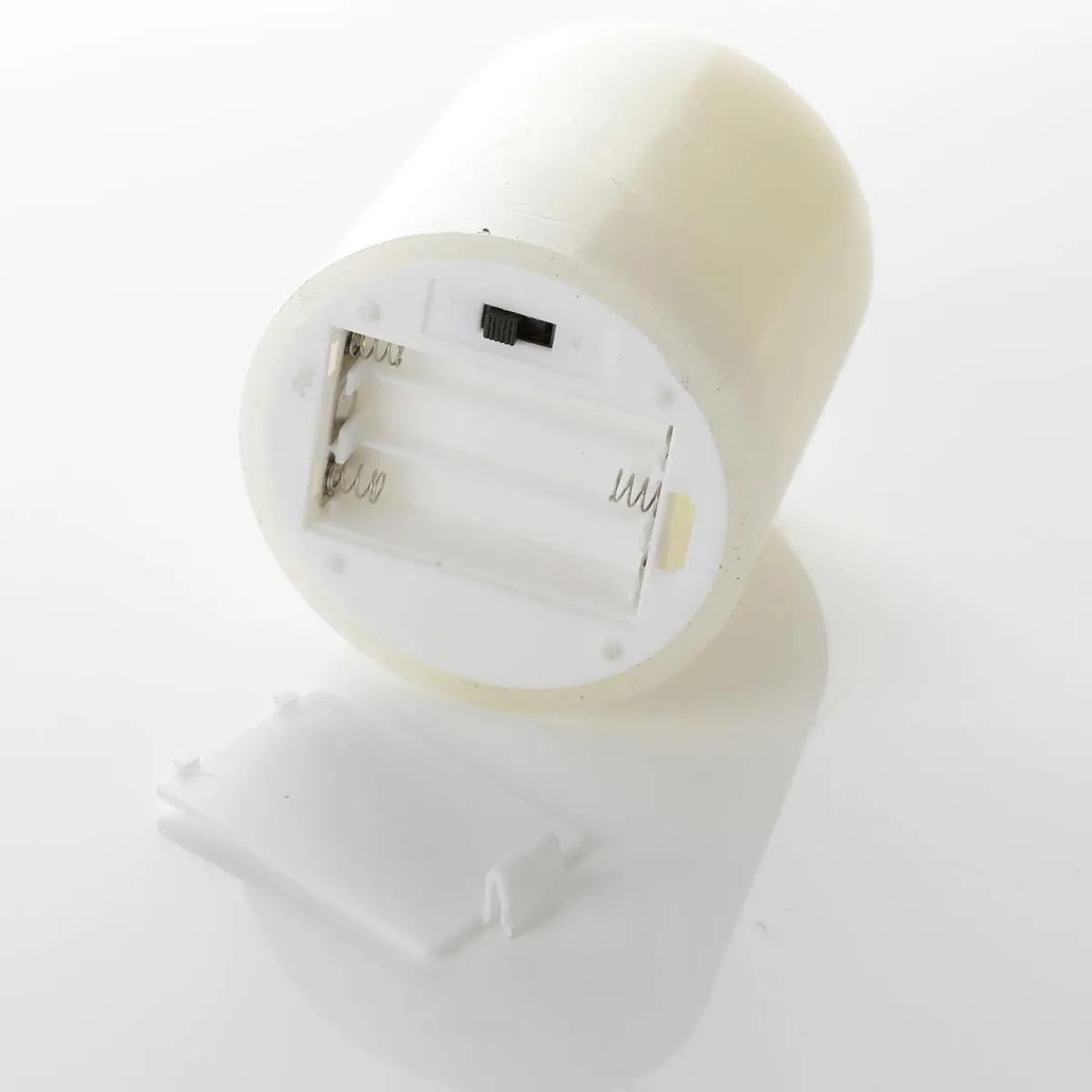 Luz Decorativa|Figuras De Navidad>DecoWoerner Vela De Cera LED 7,5 X 11,5 Cm blanco