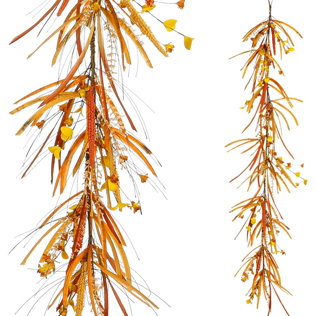 Decoración De Otoño|Guirnaldas Y Vides>DecoWoerner Vid Artificial En Mezcla De Otoño 150 Cm naranja