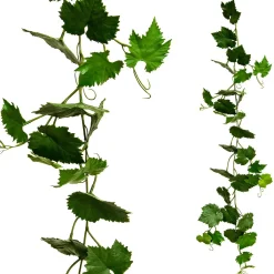 Decoración De Otoño|Guirnaldas Y Vides>DecoWoerner Vid Artificial Vid Ignífuga B1, 118 Cm. verde