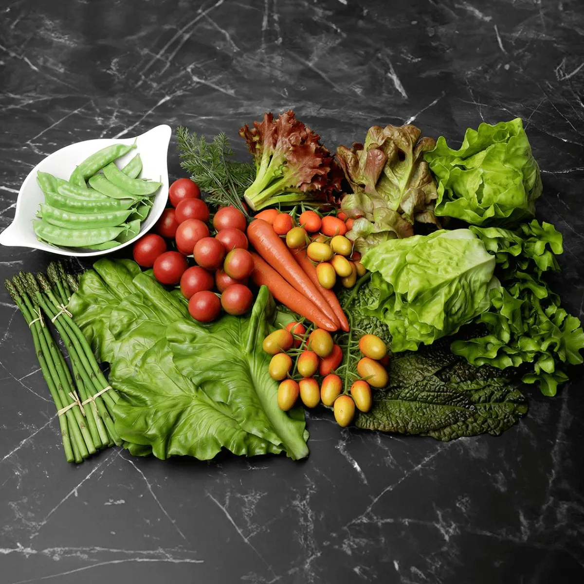 Verduras Y Hierbas>DecoWoerner Zanahorias Con Hojas Verdes Chupete 30 Cm, 3 Piezas naranja