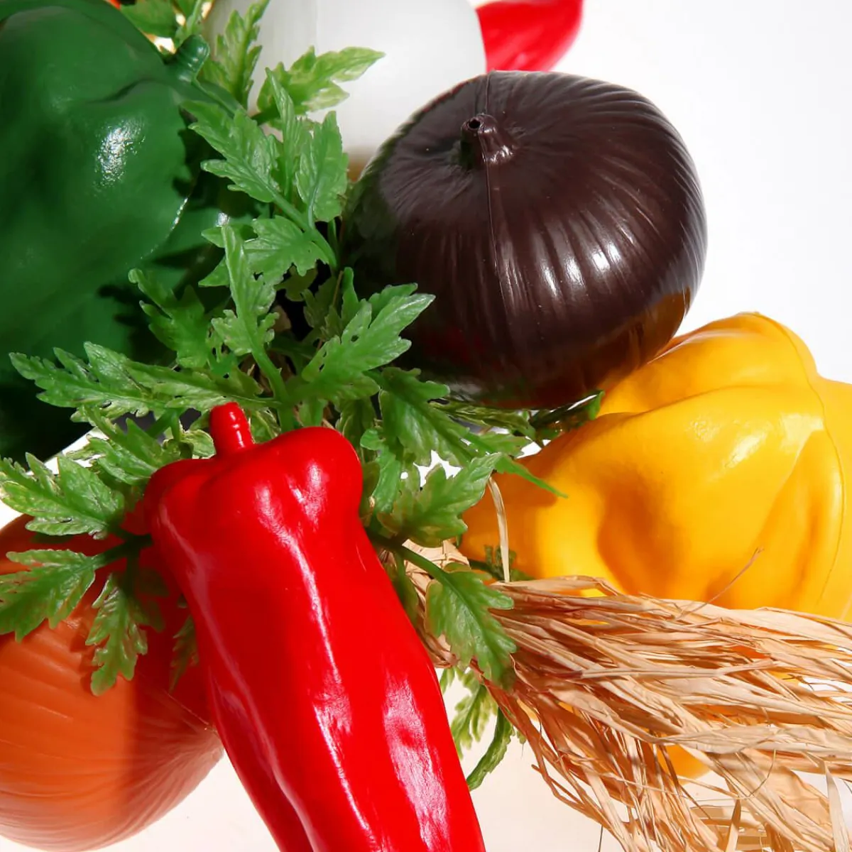 Verduras Y Hierbas>DecoWoerner Zarcillo De Vegetales Artificiales 50 Cm multicolor