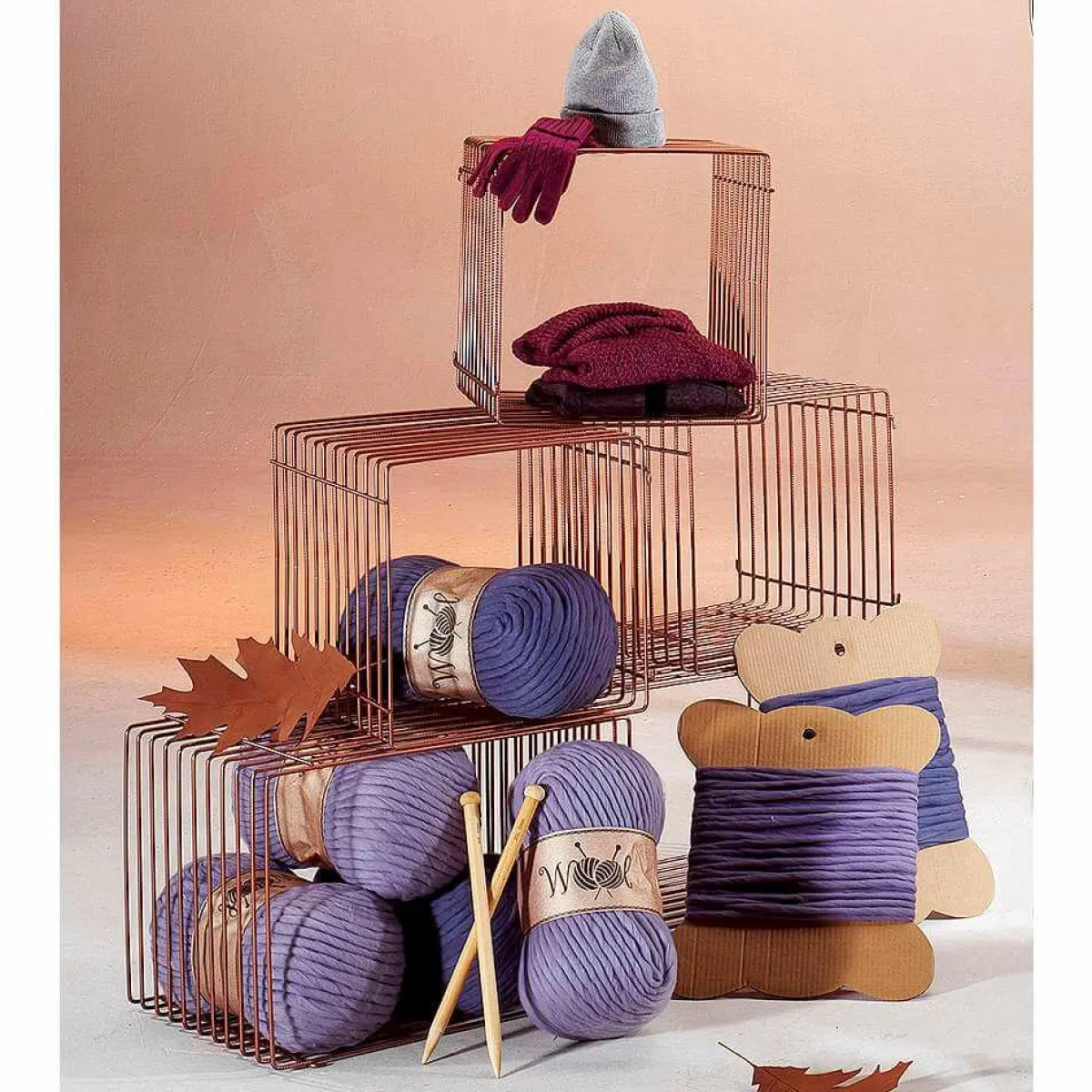 Decoración De Invierno>DecoWoerner Zurcir Decorativo XXL 50 X 40 Cm Acerado Gris